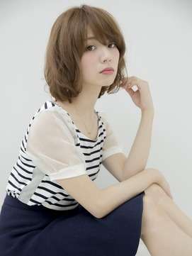 大人っぽミディボブ